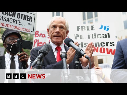 Peter Navarro: Ex-Trump adviser convicted of contempt of Congress – BBC News