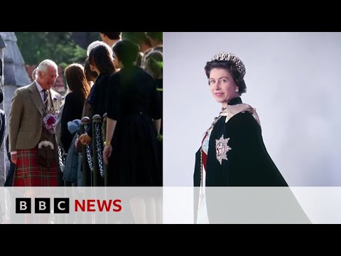 King Charles III marks anniversary of Queen Elizabeth II’s death – BBC News