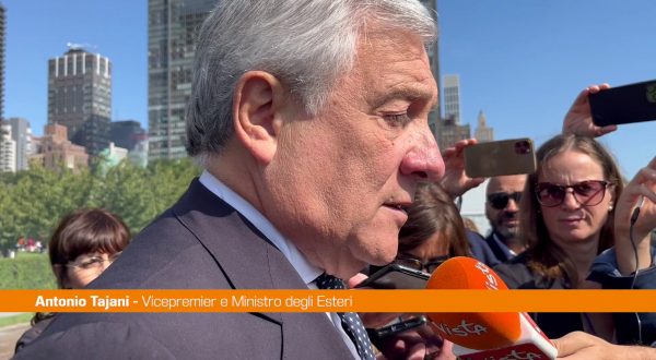 Onu, Tajani “Parlare di Ucraina ma anche di migrazioni”