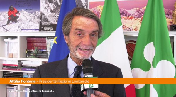 Fontana “L’estero guarda con interesse all’Italia e alla Lombardia”