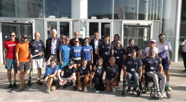 A Milano la staffetta paralimpica Obiettivo Tricolore