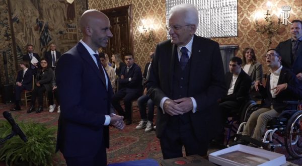 Mattarella incontra i giovani disabili di Città di Castello