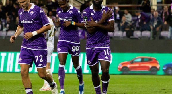 La Fiorentina fa 6 gol al Cukaricki in Conference