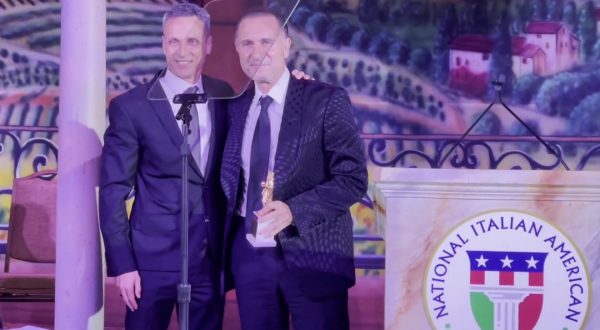 Il patron rossonero Cardinale premiato al gala Niaf “Forza Milan”