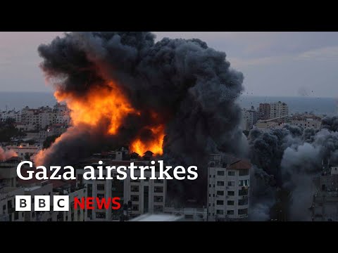 Massive Gaza onslaught as Israel warns airstrikes are “just the beginning” – BBC News