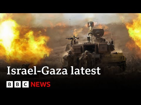 Israel troops mass on Gaza border, as fighting continues – BBC News