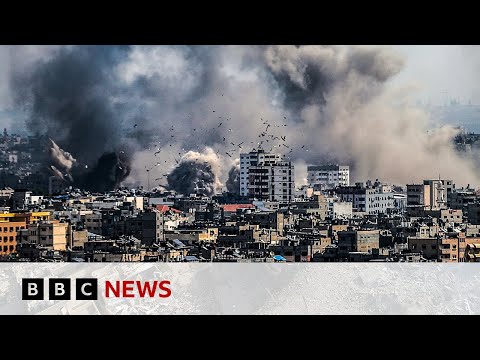 Gaza power plant out of fuel, as Israeli troops mass near border – BBC News