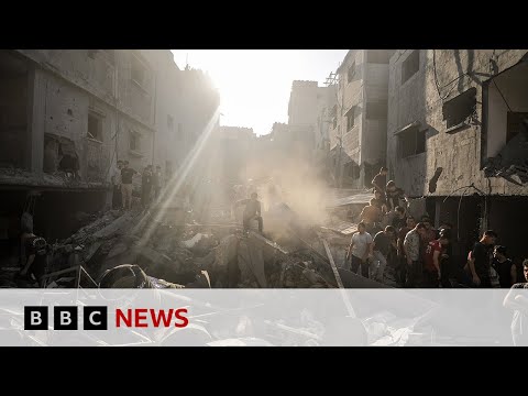 Israel strikes 200 Gaza targets overnight, IDF says - BBC News