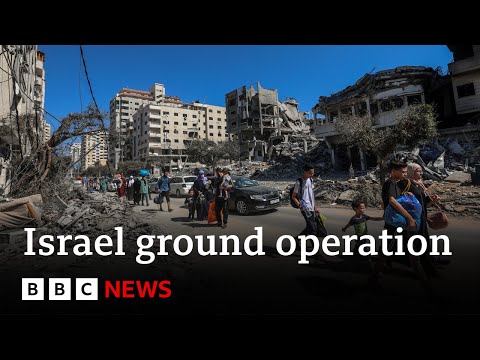 Israel prepares for ground assault on Hamas in Gaza – BBC News