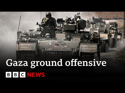 Israeli “ready” for Gaza ground offensive to “demolish Hamas” – BBC News