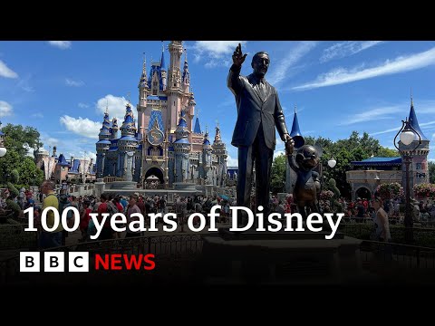 How Disney is celebrating its 100th birthday – BBC News