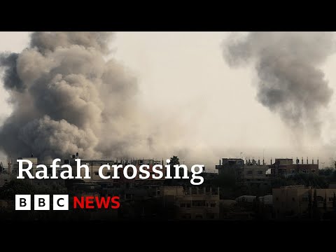 Airstrike hits area of Rafah crossing at Gaza-Egypt border – BBC News