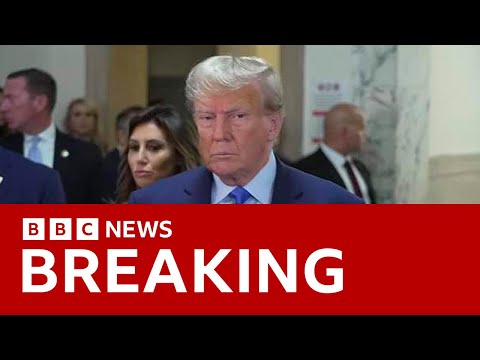 Donald Trump arrives at New York court for fraud trial – BBC News