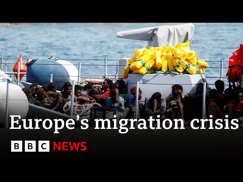 Migration will overwhelm Europe unless EU finds solution, says Italy’s PM – BBC News