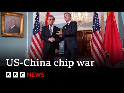 US-China chip war: China foreign minister visits Washington for talks – BBC News