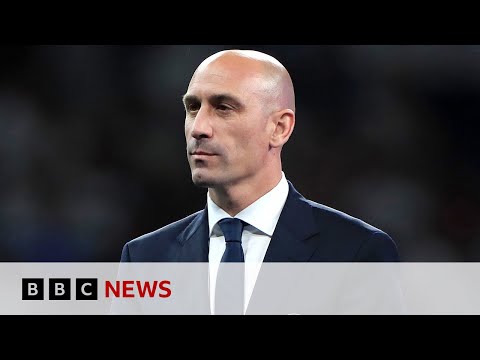 Luis Rubiales banned by Fifa for three years after Jenni Hermoso kiss – BBC News