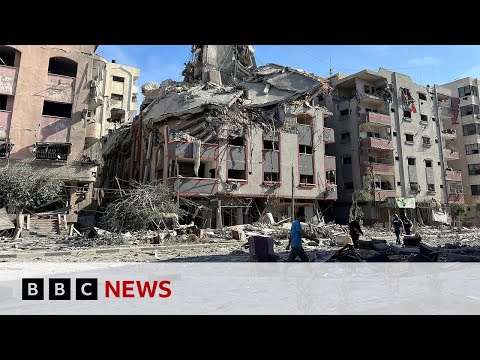 Israeli military says more than 300 Hamas targets hit in Gaza in last day – BBC News