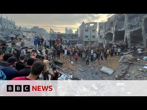 Israel military confirms deadly strike on Gaza refugee camp – BBC News