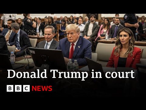 Donald Trump in court for second day of civil fraud trial – BBC News