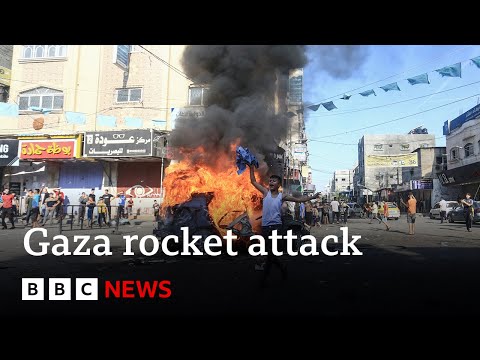 Israel: Palestinian forces launch surprise rocket attack from Gaza – BBC News