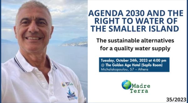 Madre Terra – Agenda 2030 e acqua di qualità per Isole minori