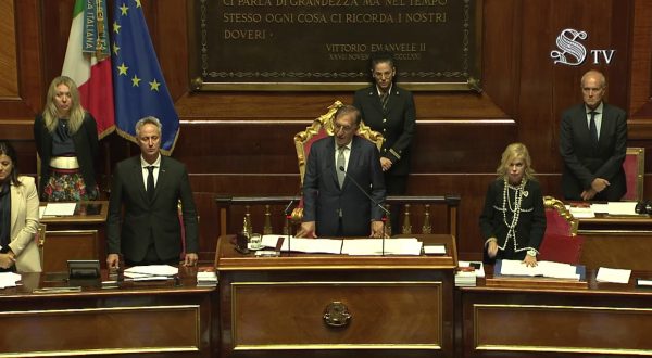 L’Aula del Senato ricorda Giorgio Napolitano