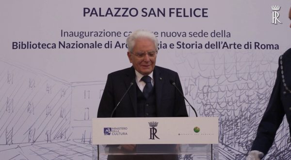 Mattarella “”Palazzo San Felice sarà un nuovo polo culturale”