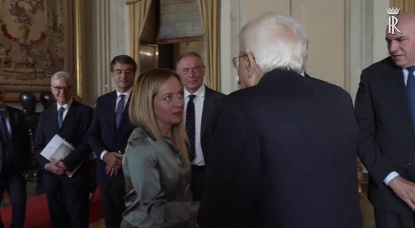 Mattarella incontra Meloni e ministri alla vigilia del Consiglio Ue