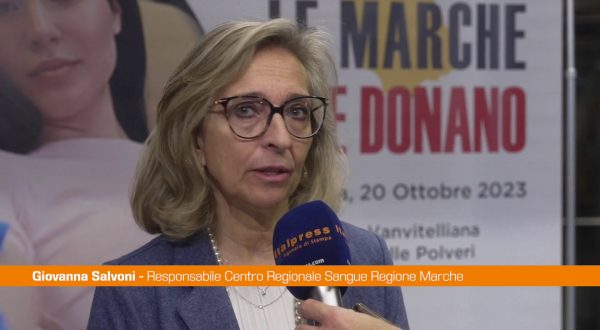 Salvoni “Marche regione autosufficiente sulla donazione del sangue”