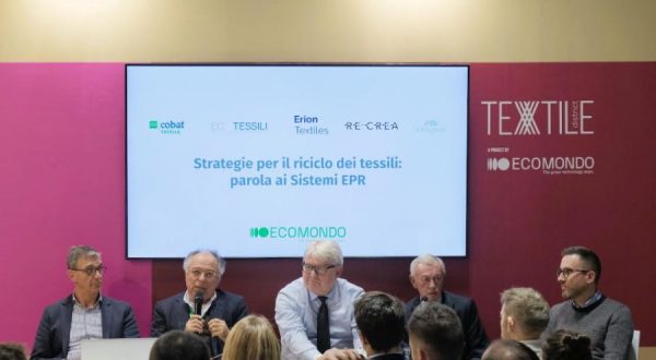 Tessile, i maggiori consorzi italiani per l’EPR sono pronti a partire