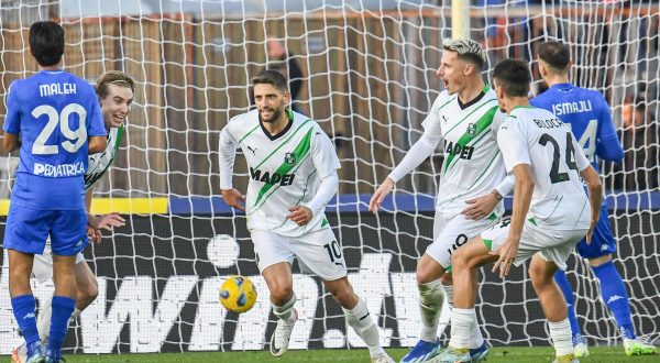 Al Castellani festival del gol, Empoli-Sassuolo 3-4