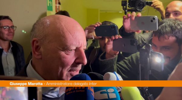 Marotta “Gara con Juve? La affronteremo con calma”