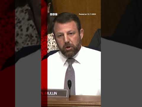 US senator challenges union leader to a fight. #Shorts #USPolitics #Senate #BBCNews