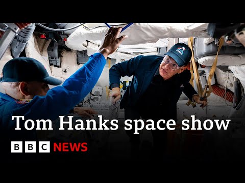 Tom Hanks spent days with Nasa astronauts for space show – BBC News