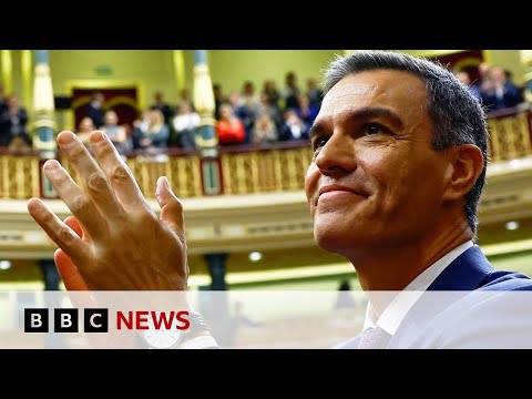 Spain’s Pedro Sánchez wins new term as prime minister – BBC News