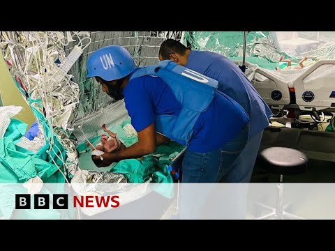 Premature babies evacuated from Gaza’s al-Shifa hospital – BBC News