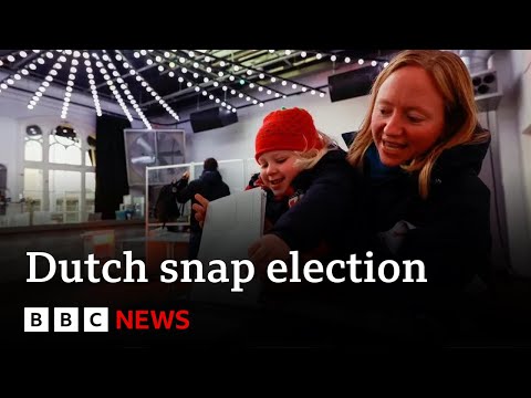 Dutch voters choose new leaders in neck-and-neck election race – BBC News