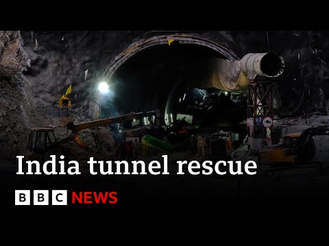 India tunnel: Rescue of workers in Uttarakhand delayed again | BBC News