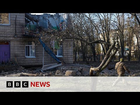 Ukraine’s capital Kyiv hit by biggest drone attack since war began – BBC News