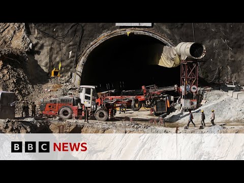 Indian military to bring in specialised equipment to help free trapped workers – BBC News