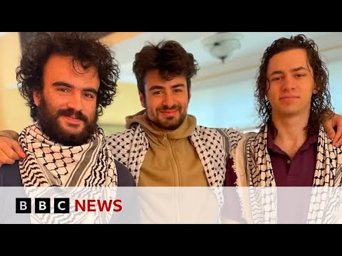 Three Palestinian students shot near Vermont campus | BBC News