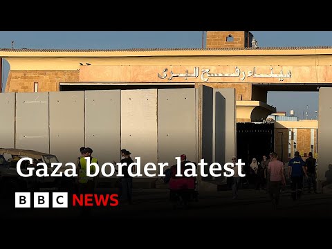 Exit of foreign nationals from Gaza temporarily stopped – BBC News