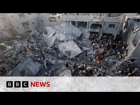 Hamas-run health ministry says deadly air strike hit Gaza al-Maghazi refugee camp – BBC News