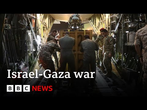 Israel says it has ‘split Gaza in two’ as Jordan air drops medical supplies – BBC News