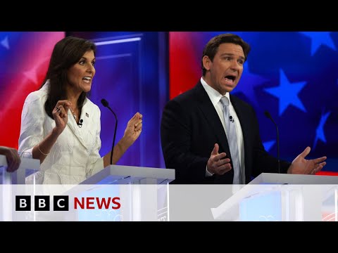 Third US Republican debate takes place in Miami – BBC News