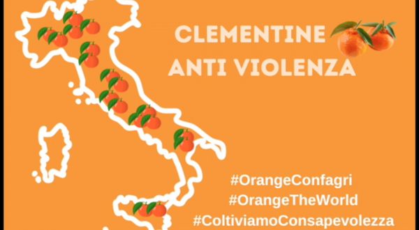 Le clementine anti violenza di Confagricoltura