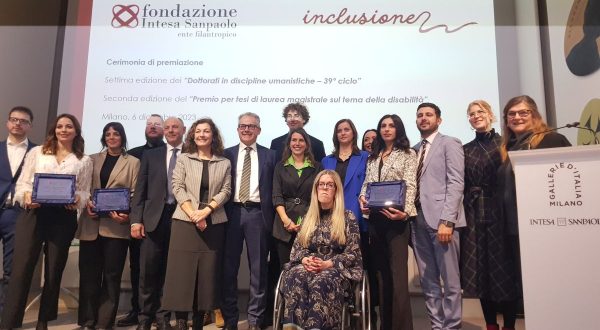 Fondazione Intesa Sanpaolo premia dottorati e tesi sull’inclusione