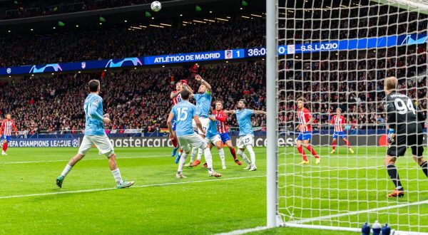 Atl.Madrid-Lazio 2-0, la squadra di Sarri chiude al 2° posto