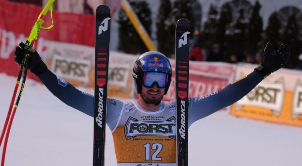 In Val Gardena festa azzurra con Paris “Vittoria vuol dire tanto”