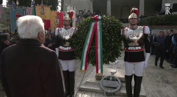 Liberazione, Mattarella omaggia caduti della battaglia di Monte Lungo